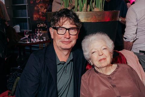 Andrew McDonald and Thelma Schoonmaker